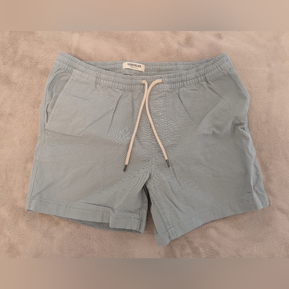 Goodthreads Light Blue Drawstring Shorts